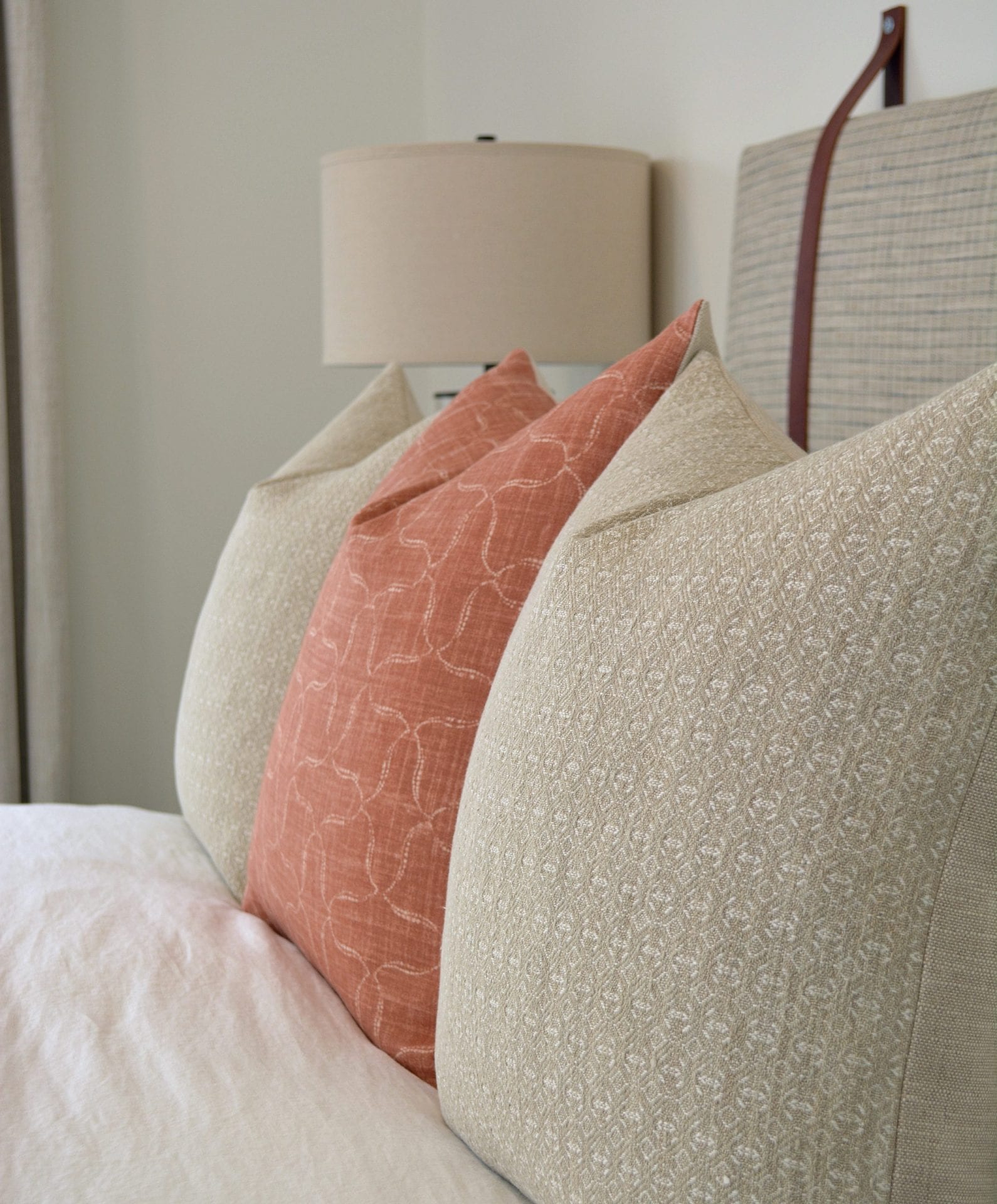 Willow Bloom Home Nola, Rust Pillow