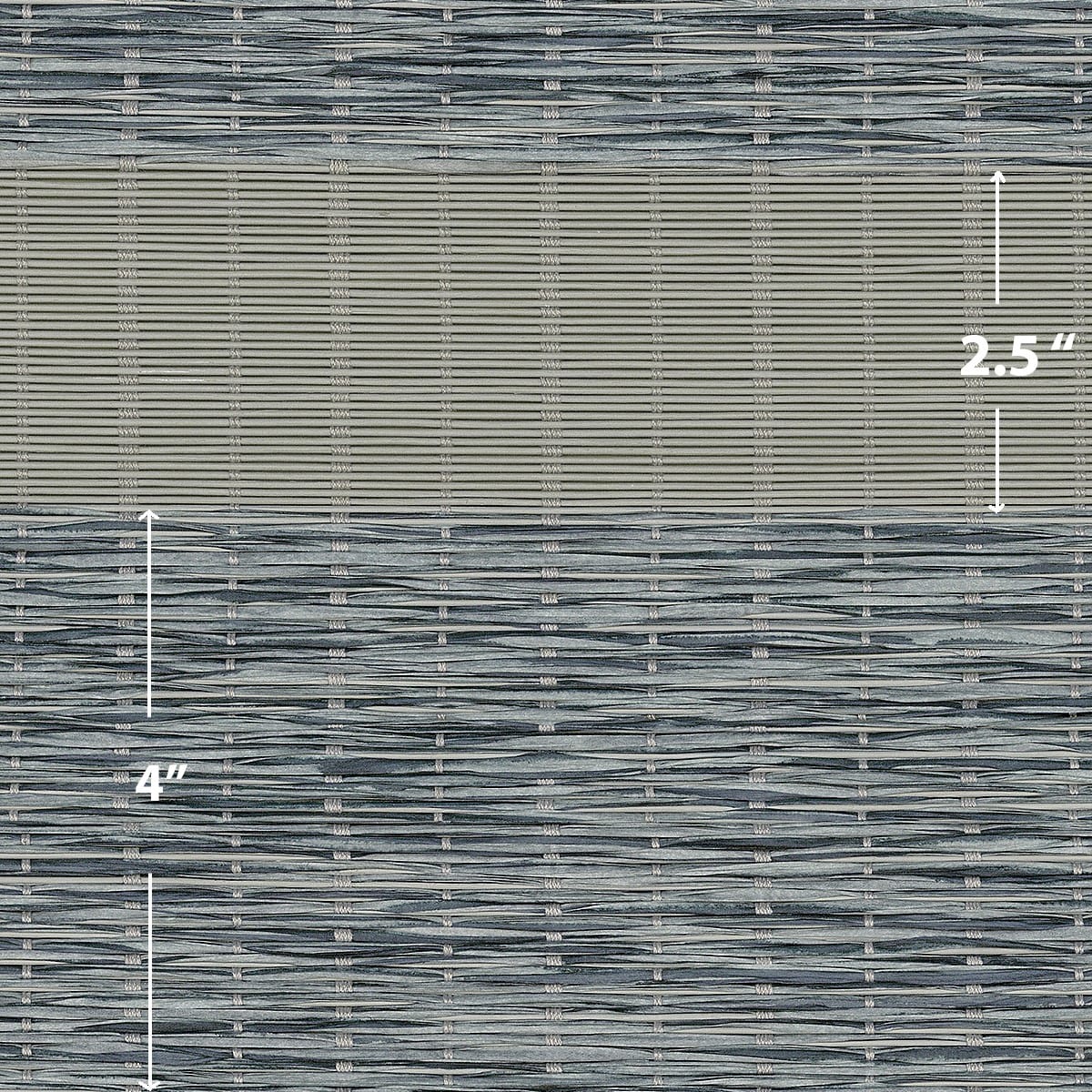 Lafayette Karina Pewter Woven Blind