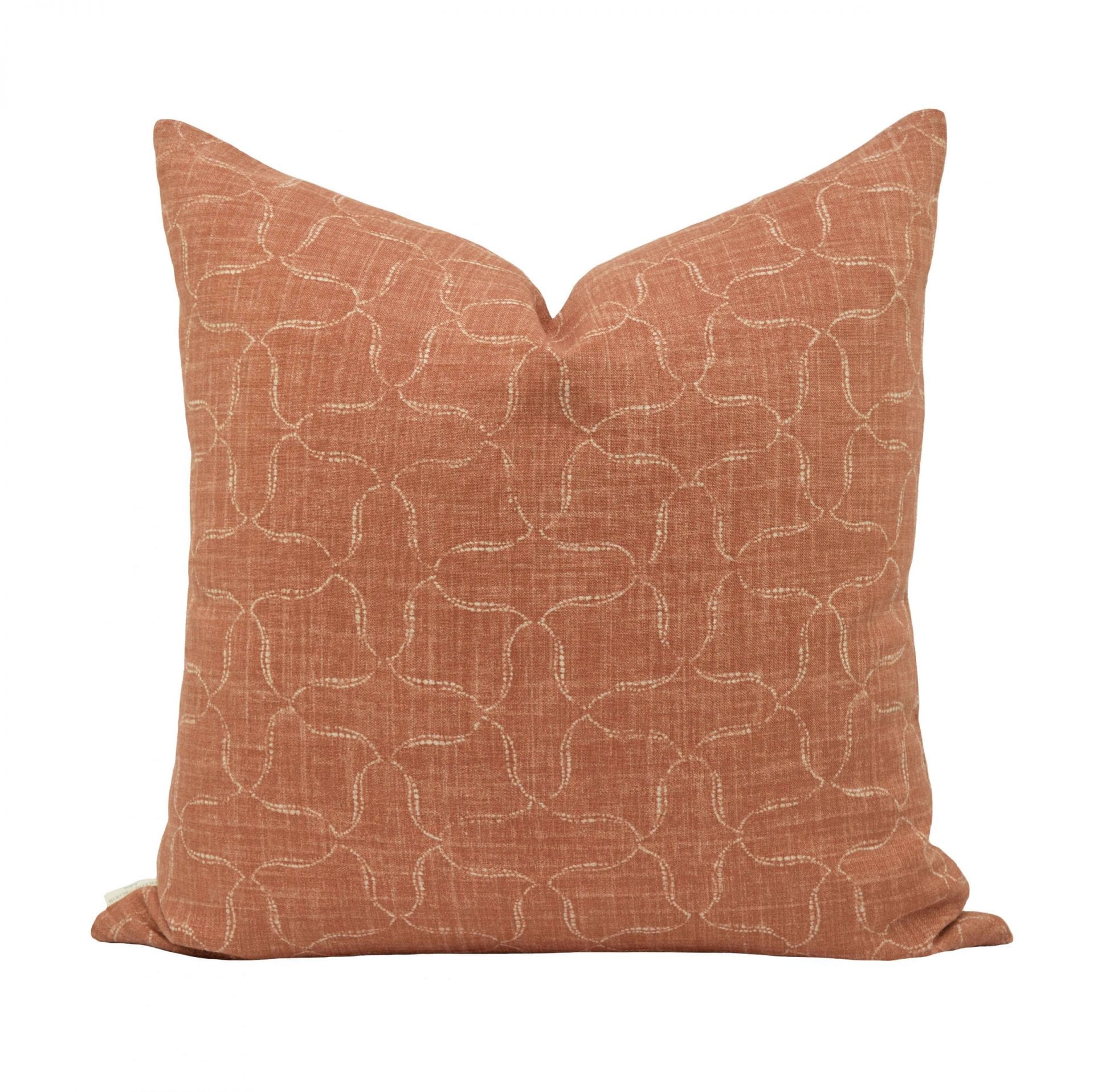 Willow Bloom Home Nola, Rust Pillow