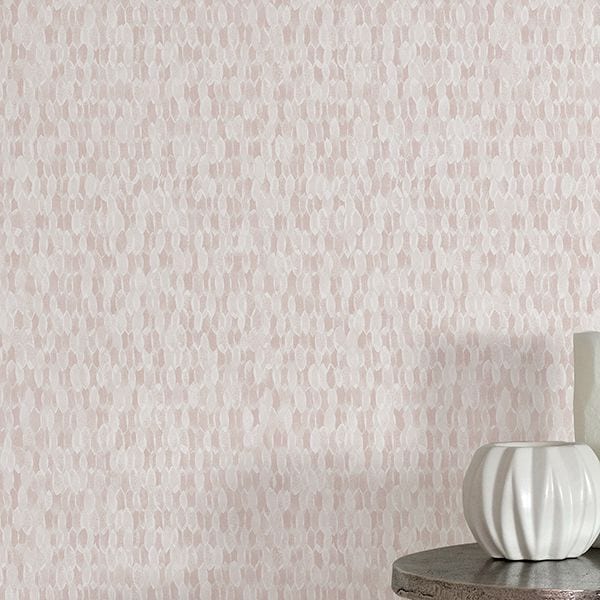 Willow Bloom Home Lucca Light Pink Wallpaper
