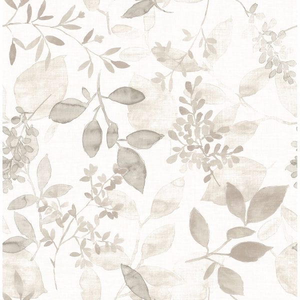 Willow Bloom Home Olivia Taupe Wallpaper