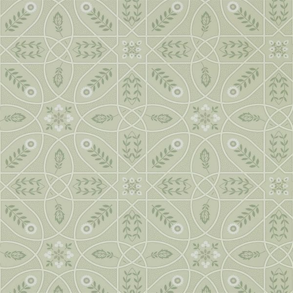 Willow Bloom Home Madlen Sage:Linen Wallpaper