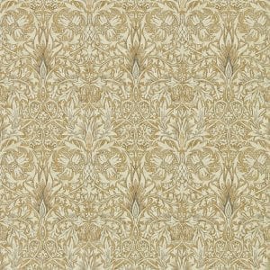 Willow Bloom Home Eden Gold:Linen Wallpaper