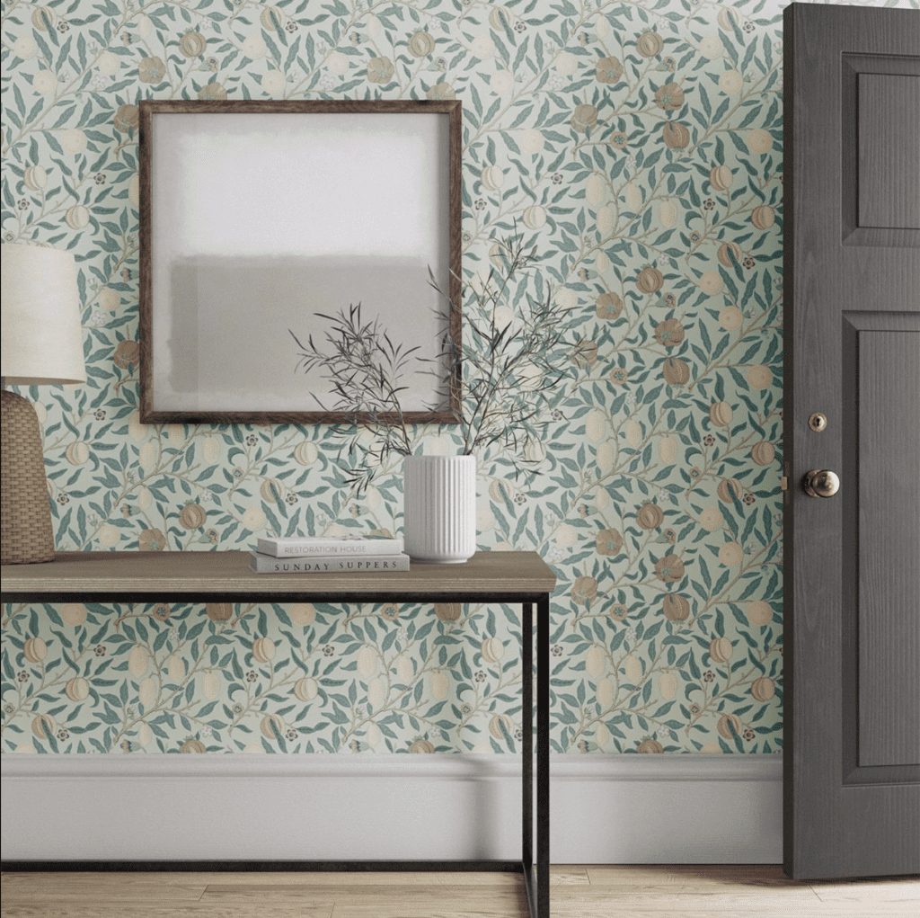 Willow Bloom Home Acathus Slate Wallpaper