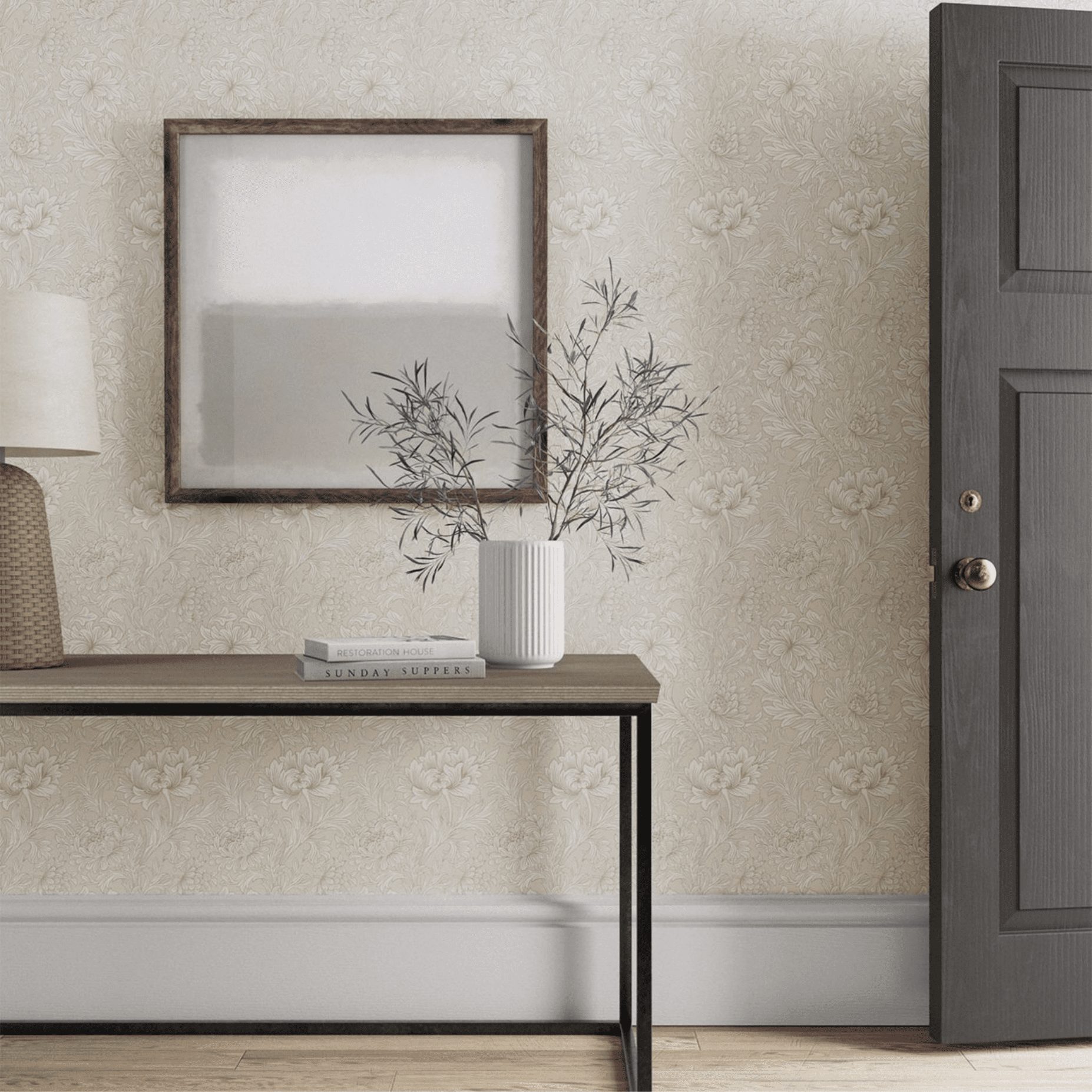 Willow Bloom Home Norinne Pink Wallpaper