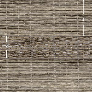 Meeka Driftwood Woven Blind Sample