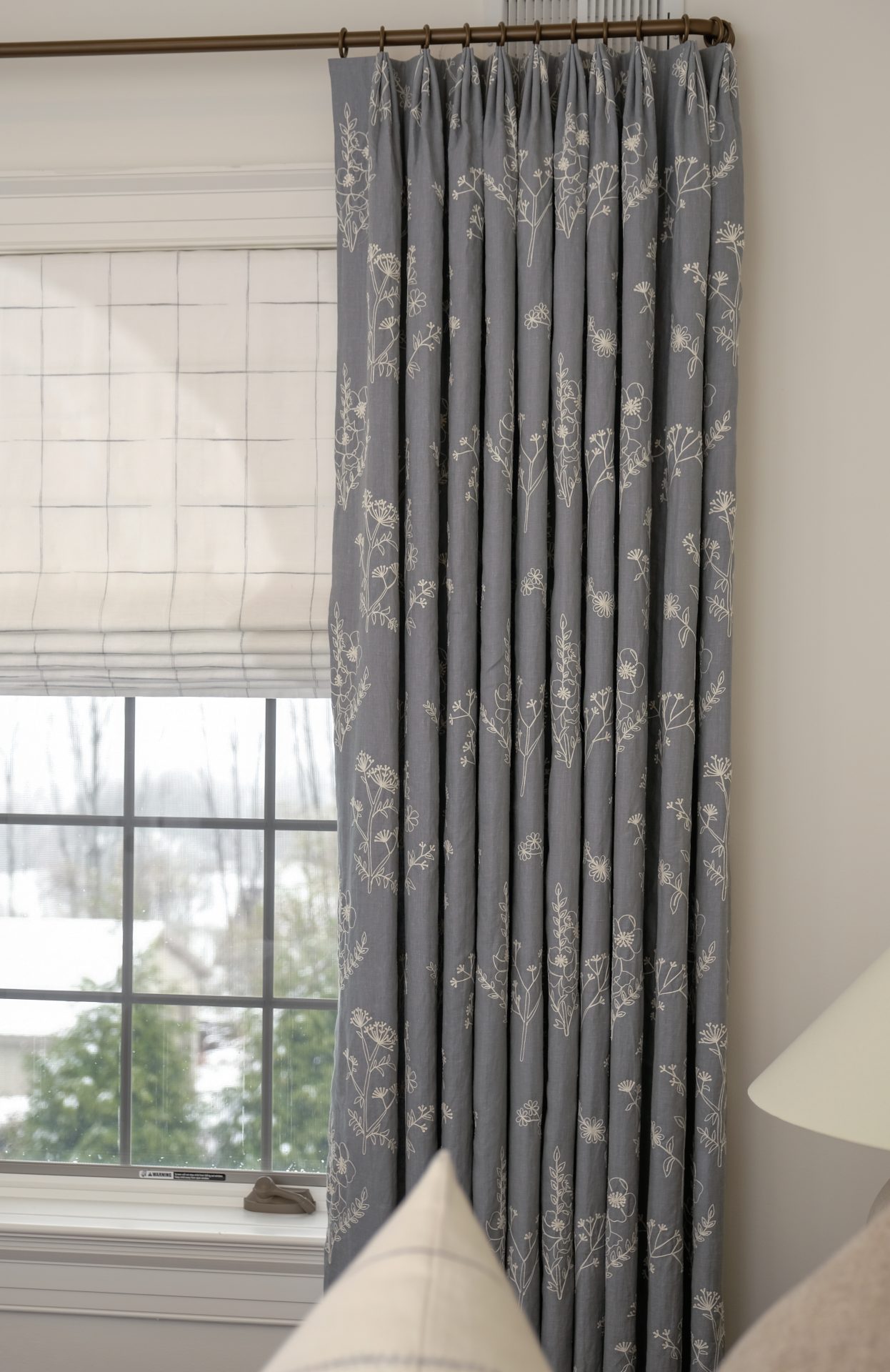 Lisbeth Embroidery Blue