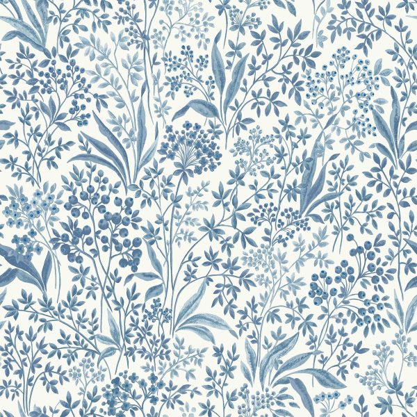 Boråstapeter Nocturne Blue and White