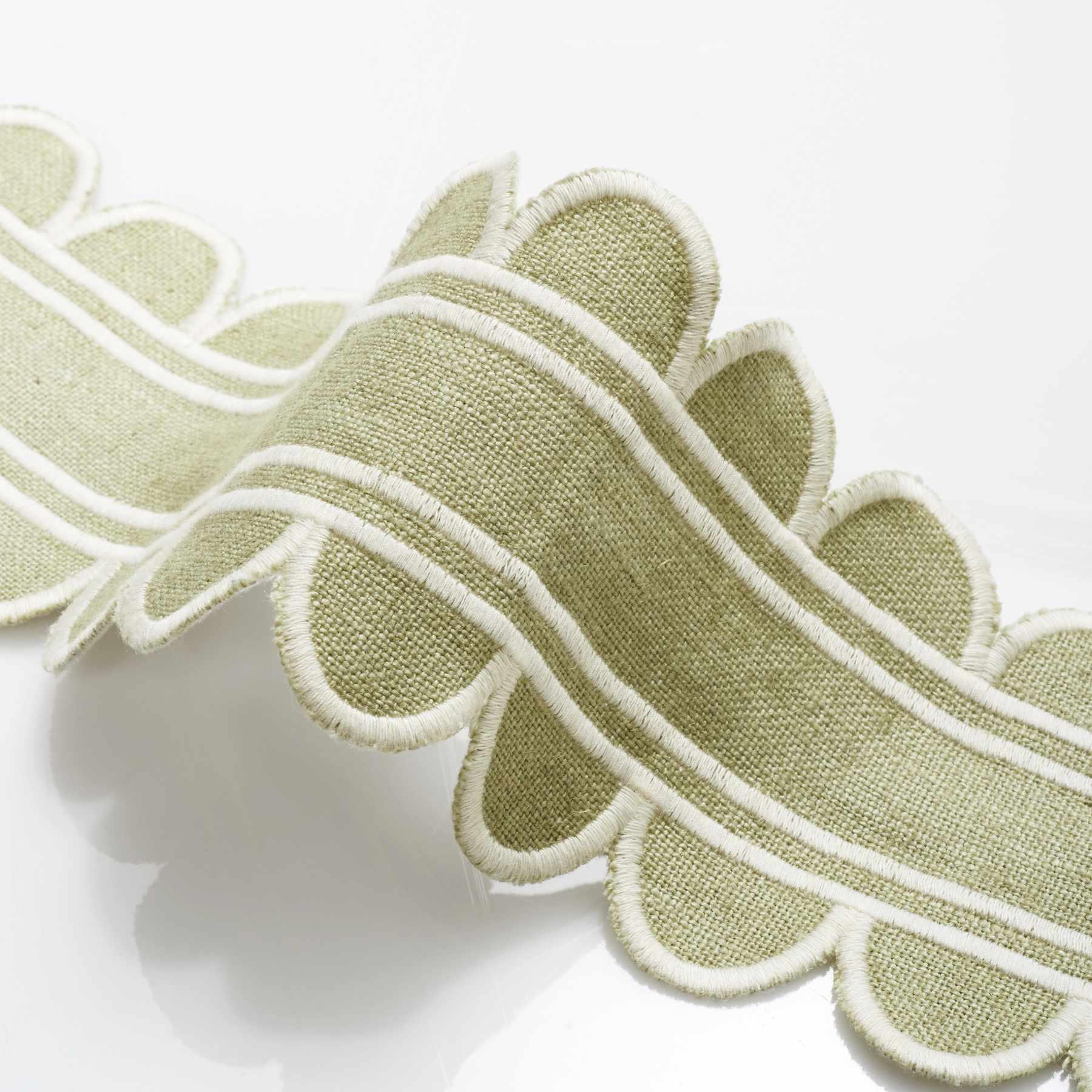 Serenade Pistachio Trim Sample - Image 2