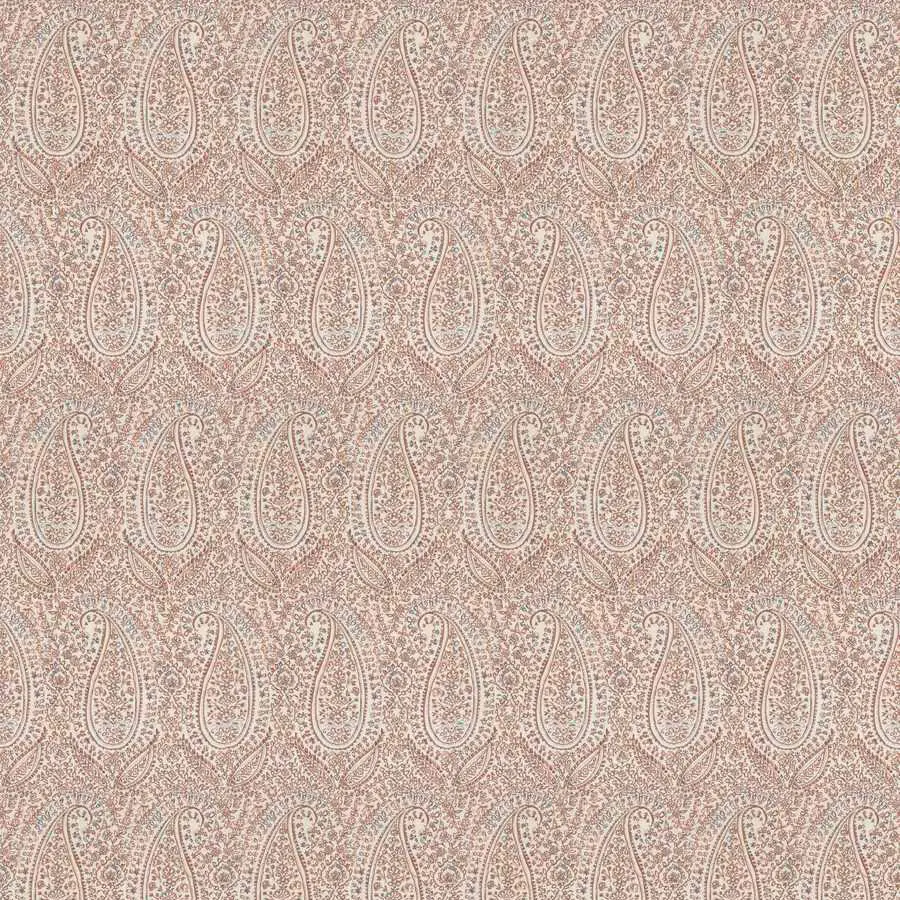 Calista Paisley Terracotta Sample