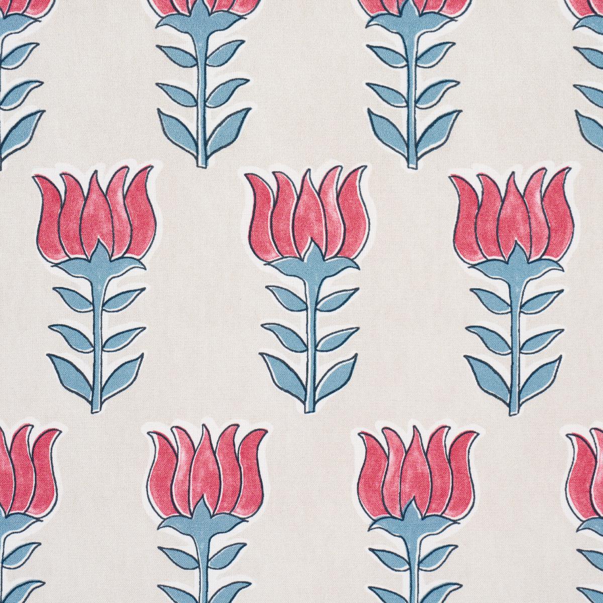 Mia Tulip Delft and Crimson Drape - Image 2