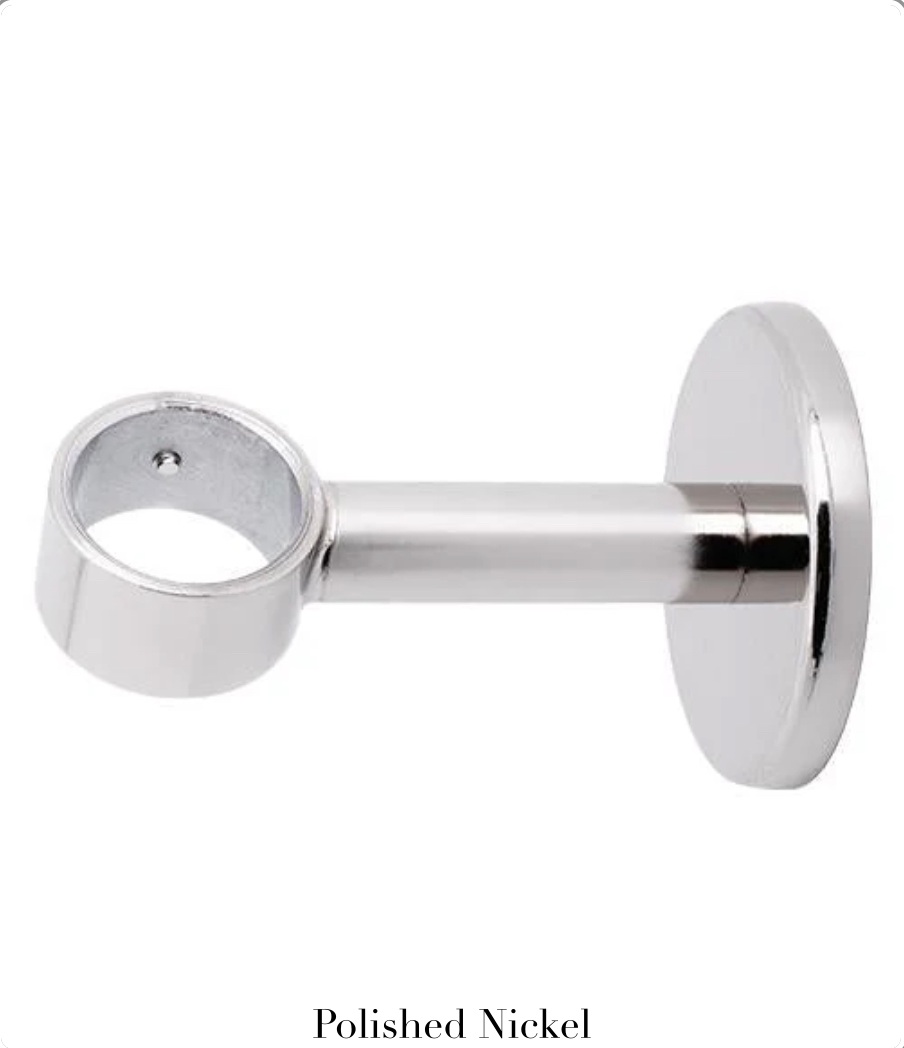 Bracket - Polished Nickel