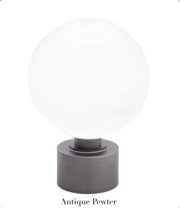Glass Ball Finial