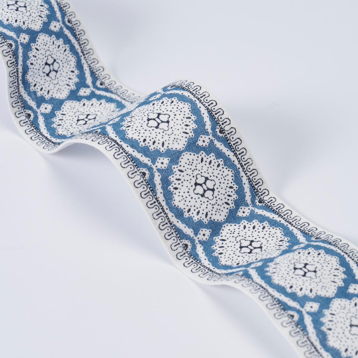 Maximilian Tape Blue Trim Sample - Image 3