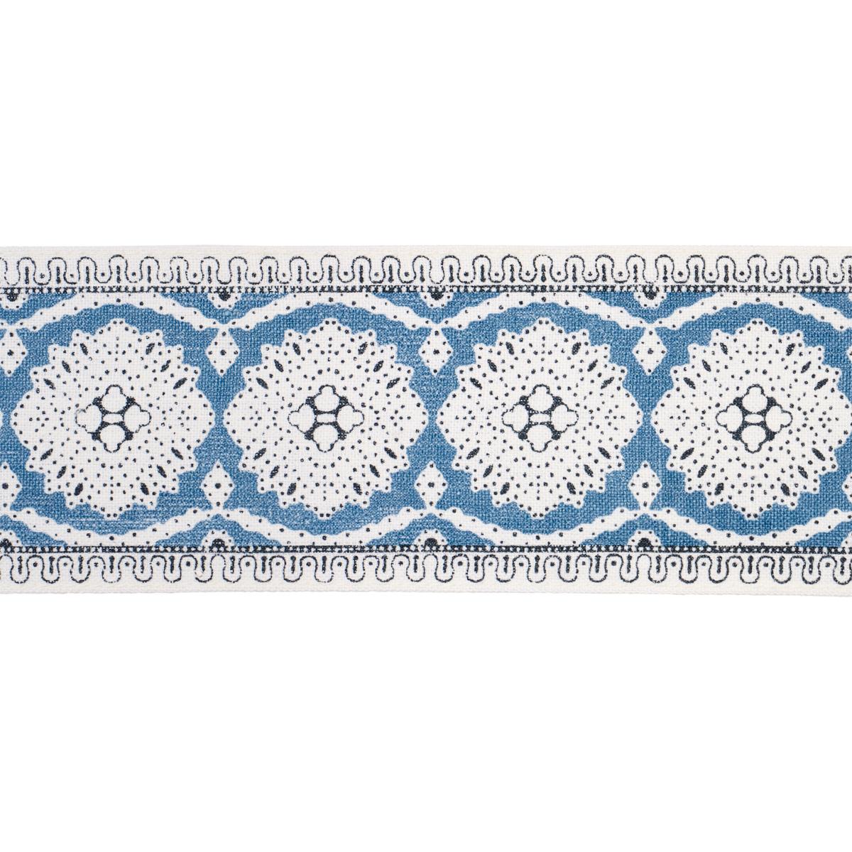 Maximilian Tape Blue Trim Sample