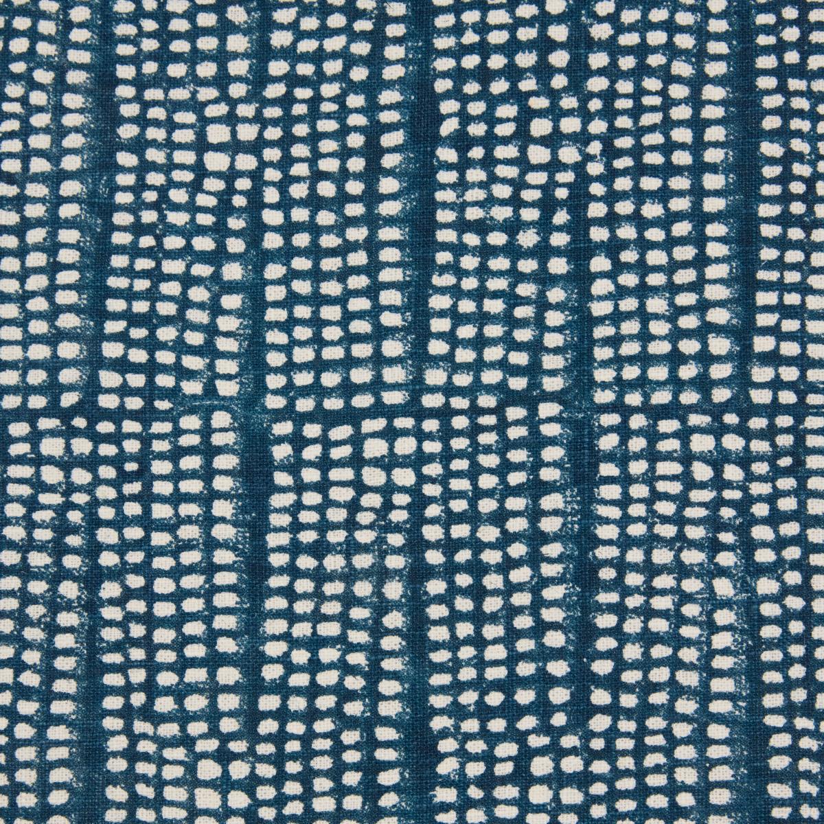 Noland Block Print Indigo Roman Shade - Image 2