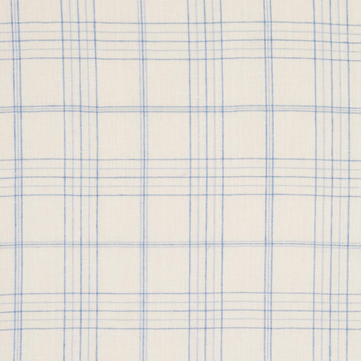 Nils Plaid Linen - Blue Nils Plaid Linen - Blue