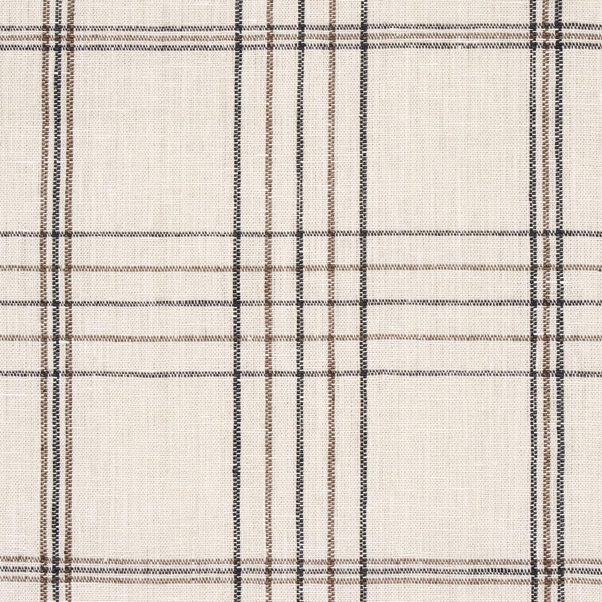 Nils Plaid Linen - Charcoal Nils Plaid Linen - Charcoal