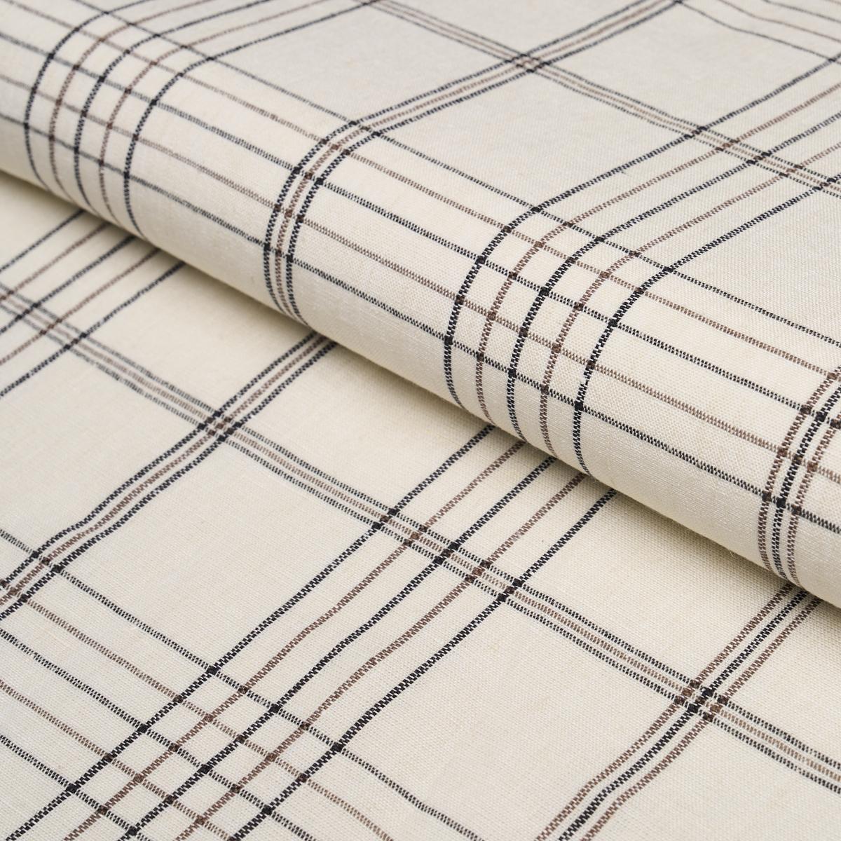 Nils Plaid Linen - Charcoal