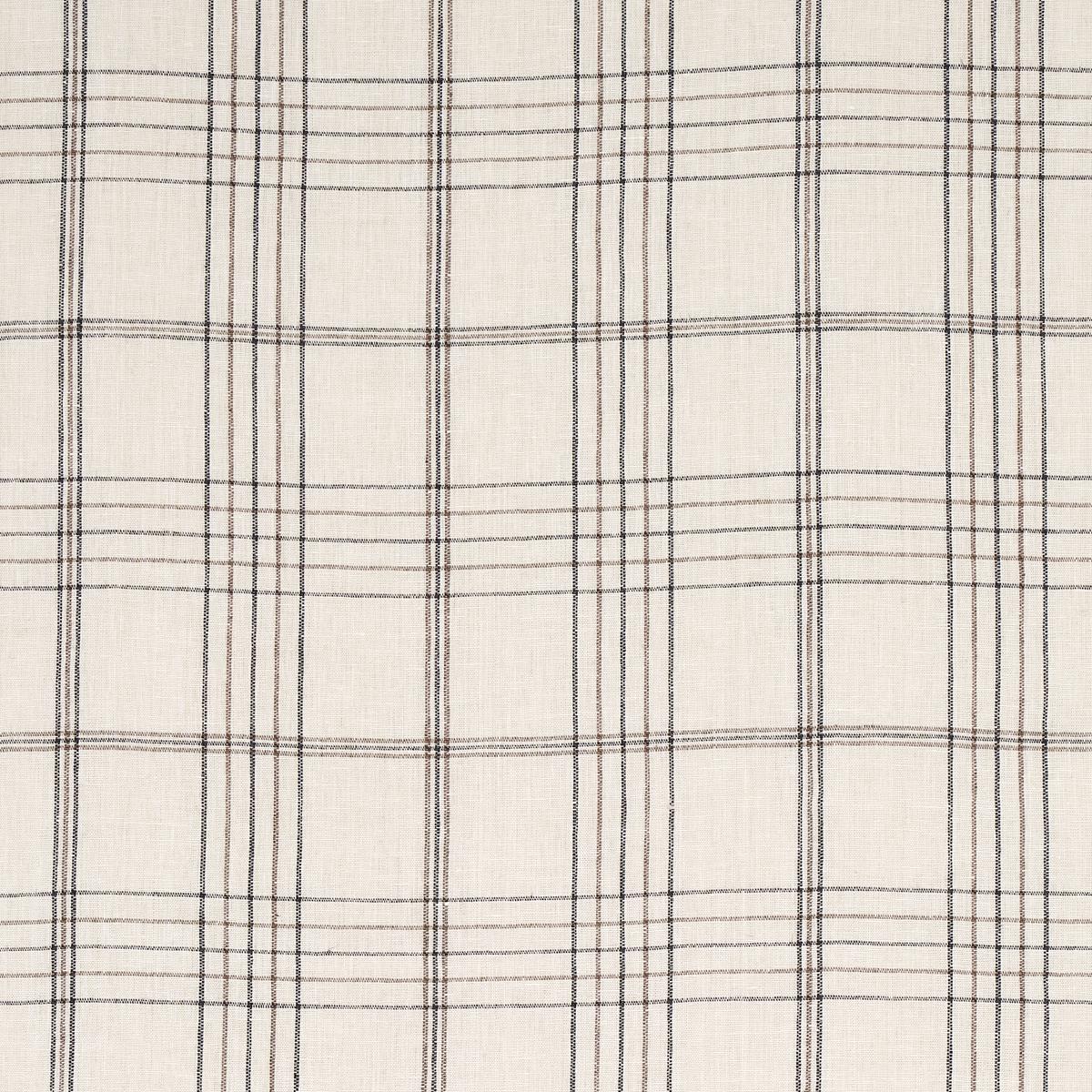 Nils Plaid Linen - Charcoal Nils Plaid Linen - Charcoal