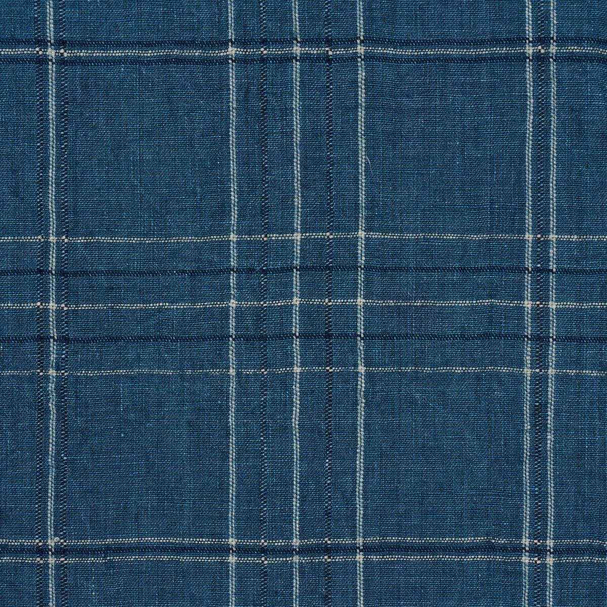 Nils Plaid Linen - Denim