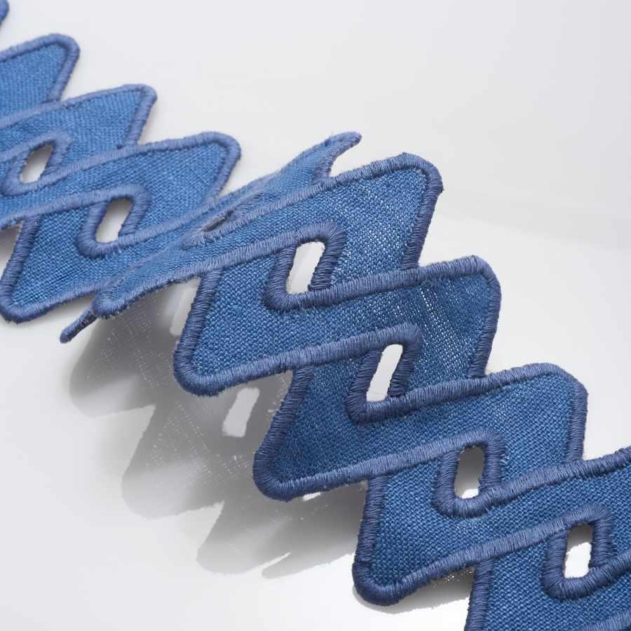 Scissor Tail Denim Trim Sample - Image 2