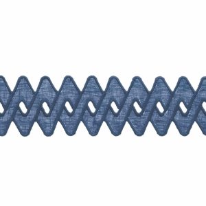 Scissor Tail Denim Trim Sample