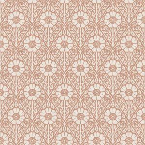 Nyponros-Terracotta-Wallpaper